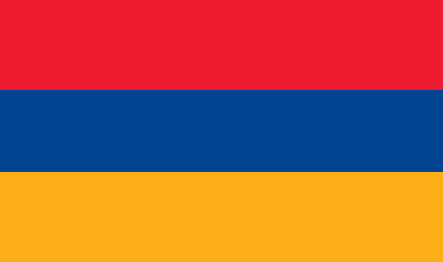 Tischfahne Armenien – repräsentative Nationalflagge für den Innenbereich