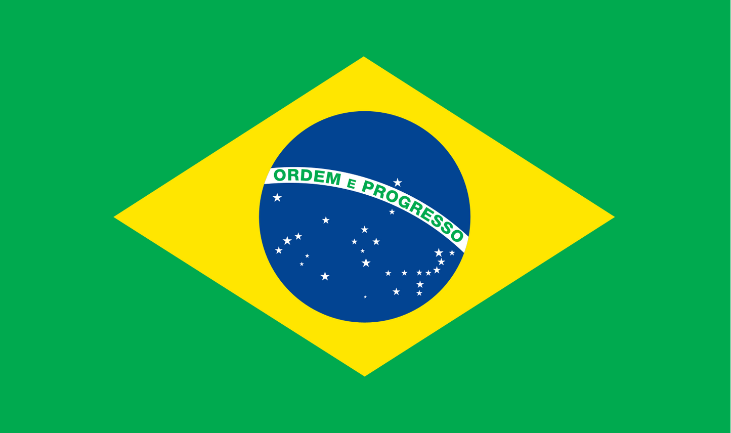 Table flag Brazil – representative national flag for indoor use