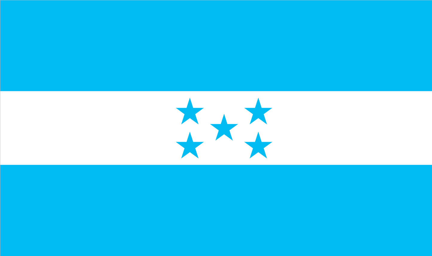 Honduras table flag – representative national flag for indoor use