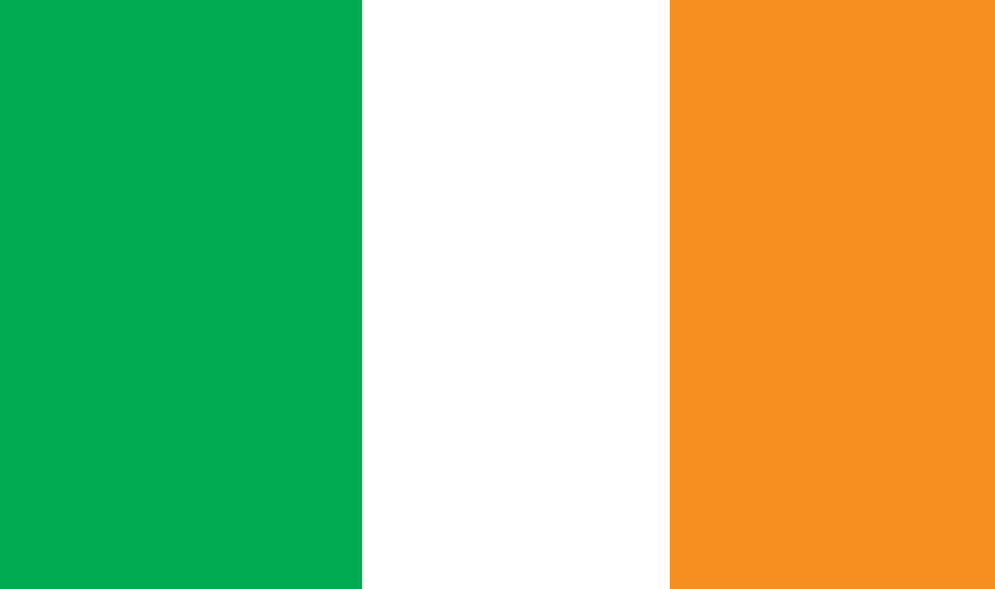 Tischfahne Irland – repräsentative Nationalflagge für den Innenbereich