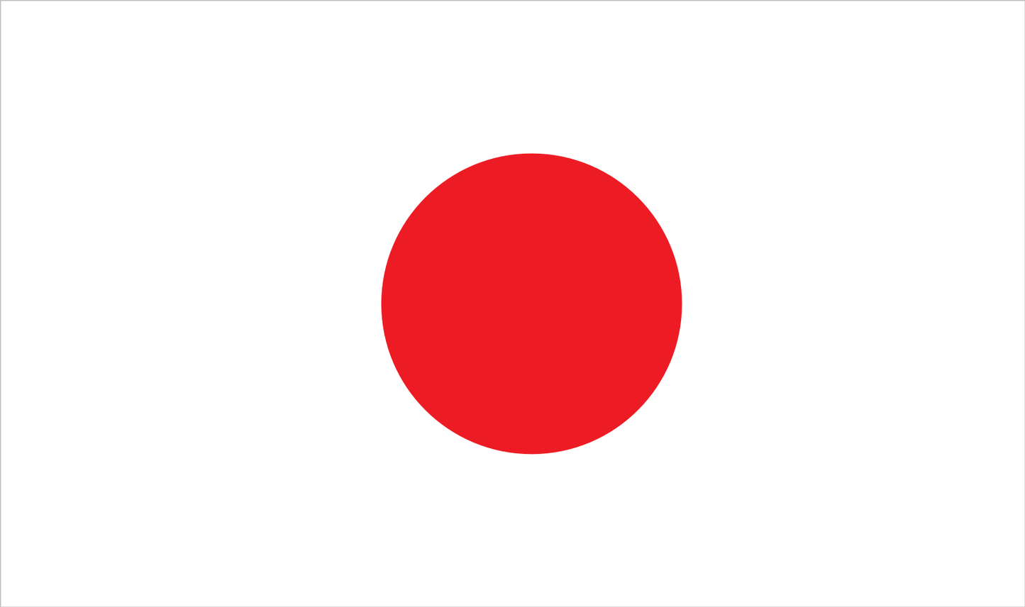 Tischfahne Japan – repräsentative Nationalflagge für den Innenbereich