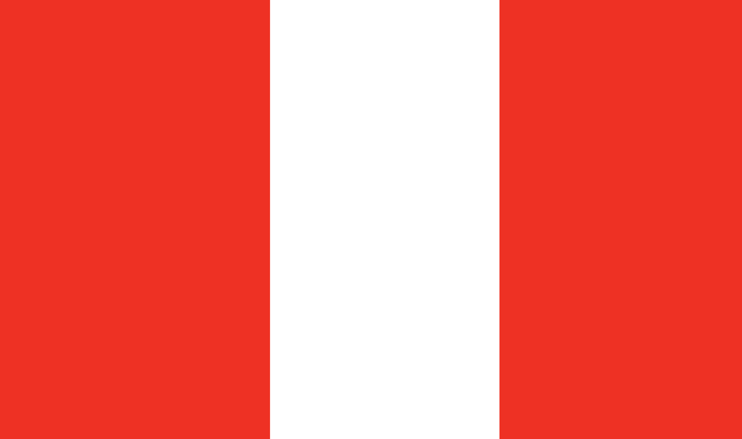 Tischfahne Peru – repräsentative Nationalflagge für den Innenbereich
