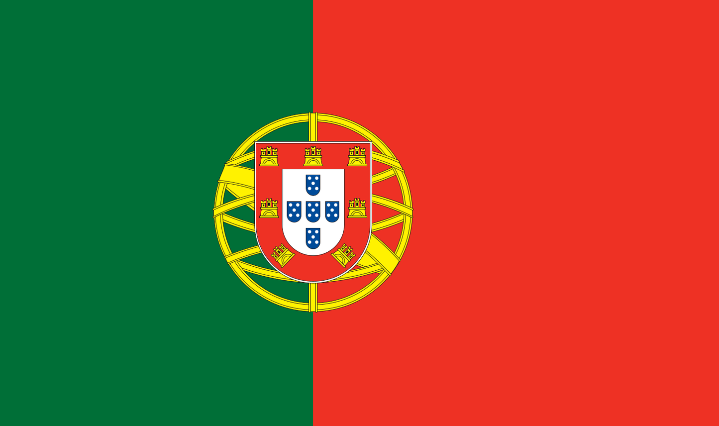 Tischfahne Portugal – repräsentative Nationalflagge für den Innenbereich
