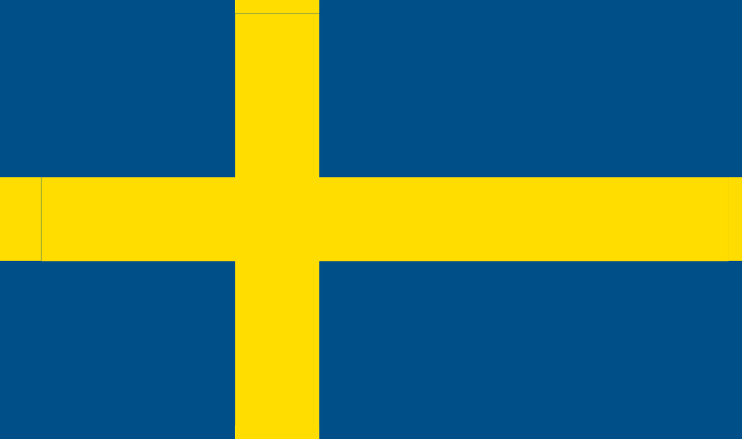 Tischfahne Schweden – repräsentative Nationalflagge für den Innenbereich