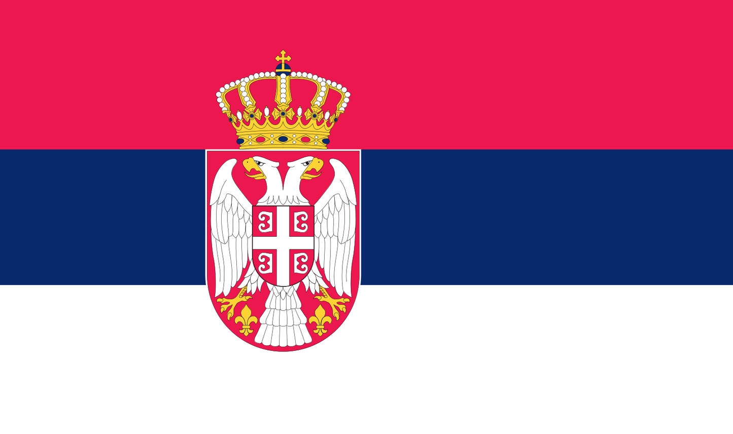 Tischfahne Serbien – repräsentative Nationalflagge für den Innenbereich