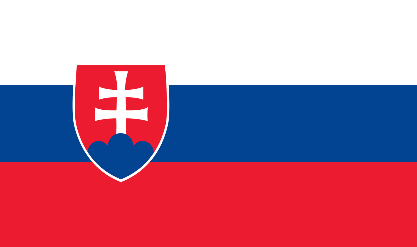 Tischfahne Slowakei – repräsentative Nationalflagge für den Innenbereich
