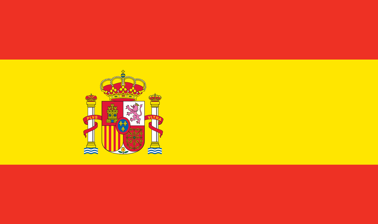 Tischfahne Spanien – repräsentative Nationalflagge für den Innenbereich