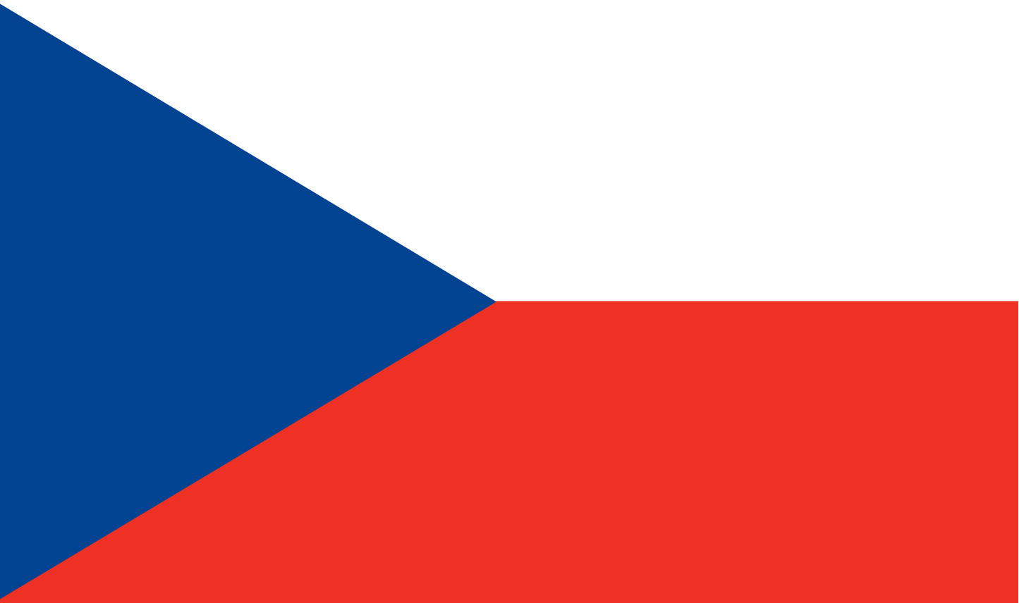 Table flag Czech Republic – representative national flag for indoor use