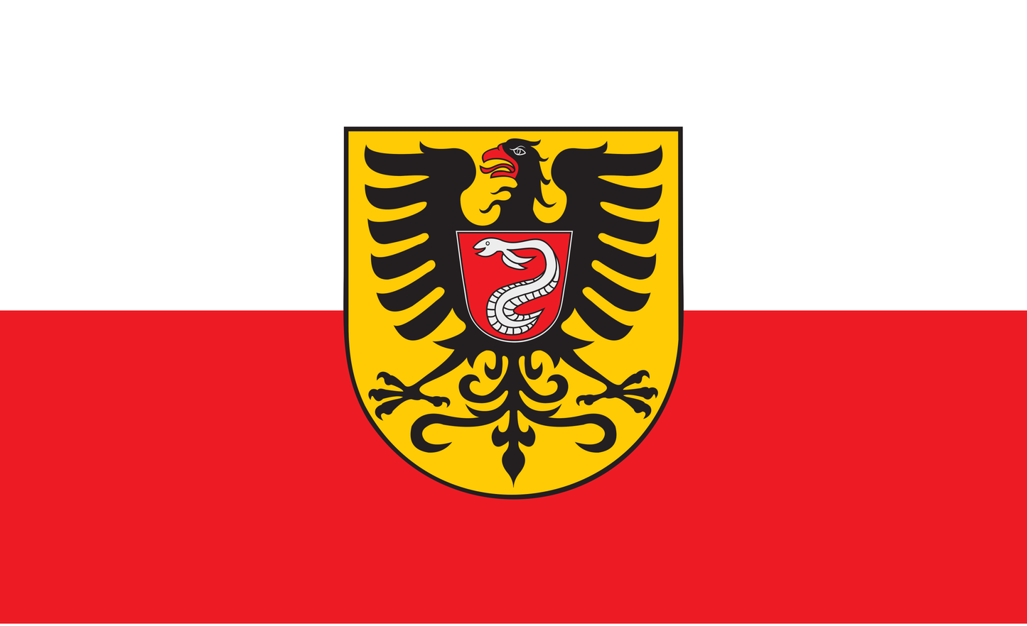 Aalen Flag Baden-Württemberg