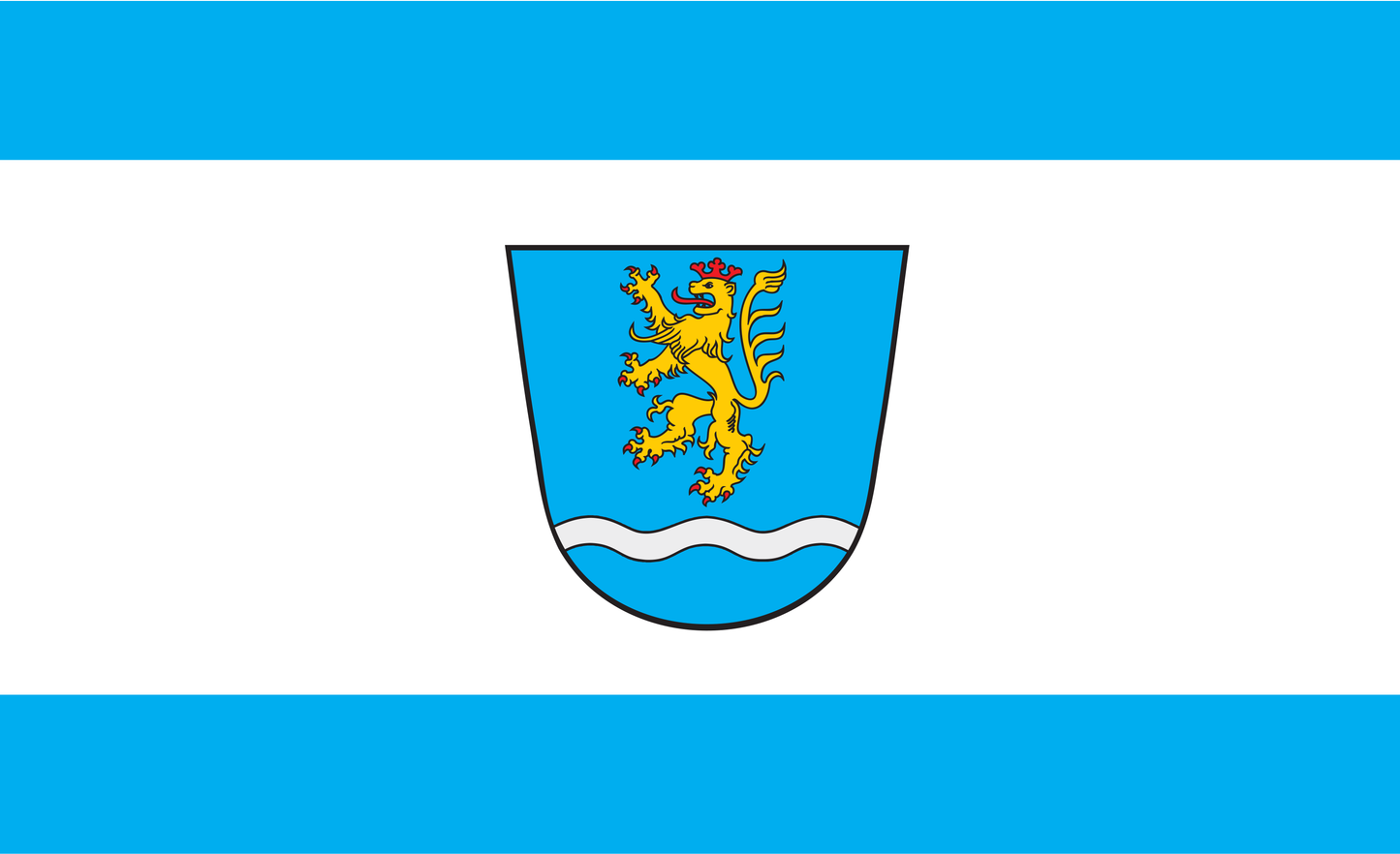 Ärzen-Flecken Flagge Niedersachsen