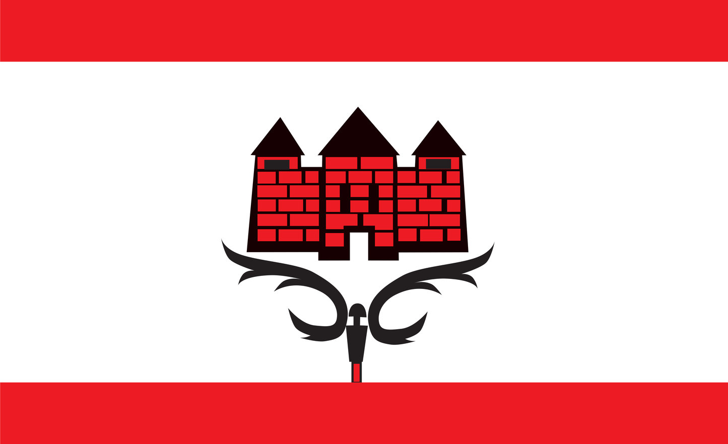 Ahrensburgflagge, Schleswig-Holstein, Gemeindeflaggenlagge