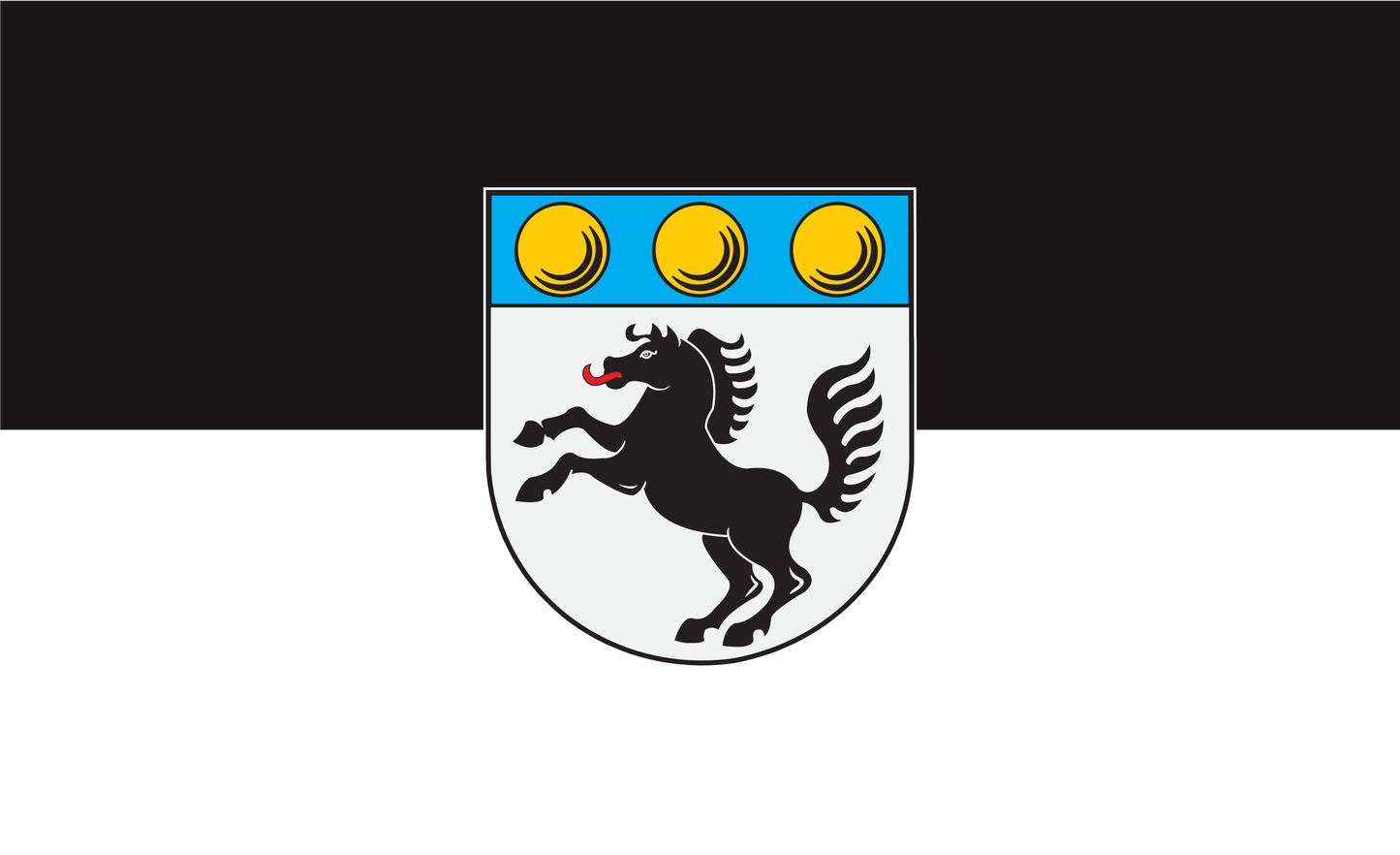 Allmendingen Flagge Baden Württemberg