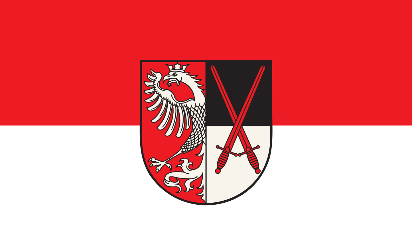 Allstedt Flagge, Sachsen