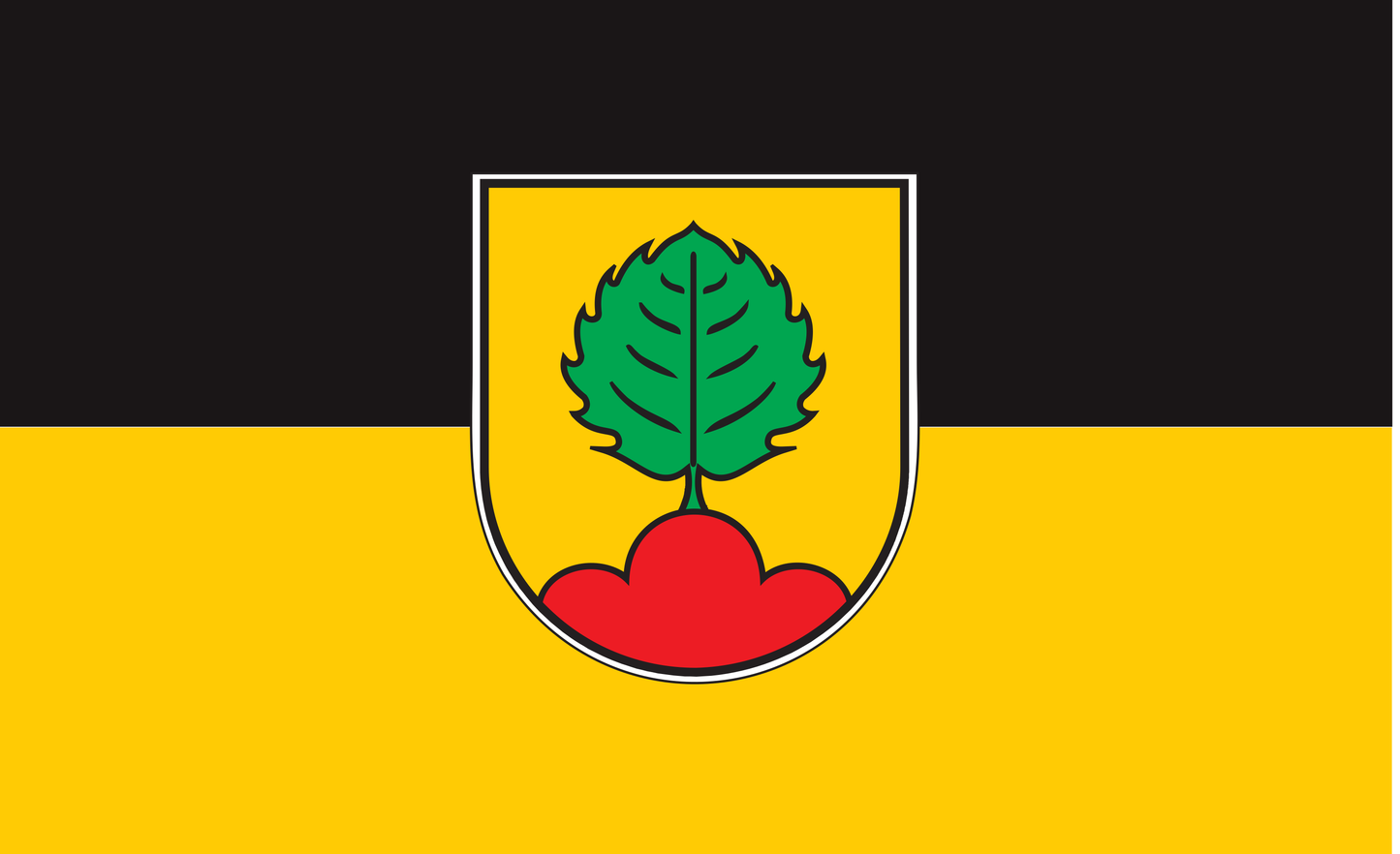 Asperglen Flagge Baden Württemberg