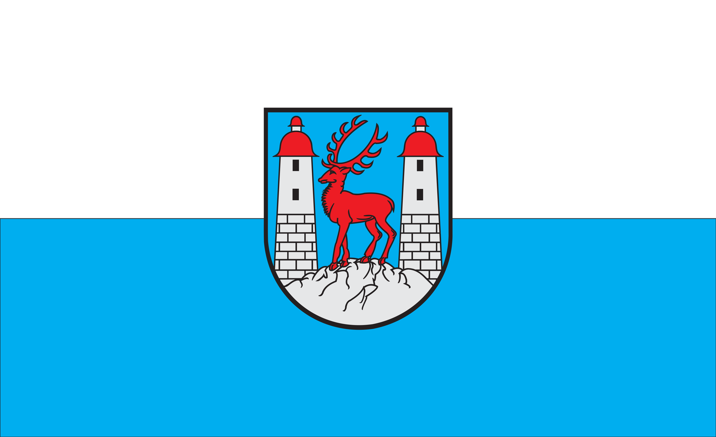 Augustusburg Flagge, Sachsen