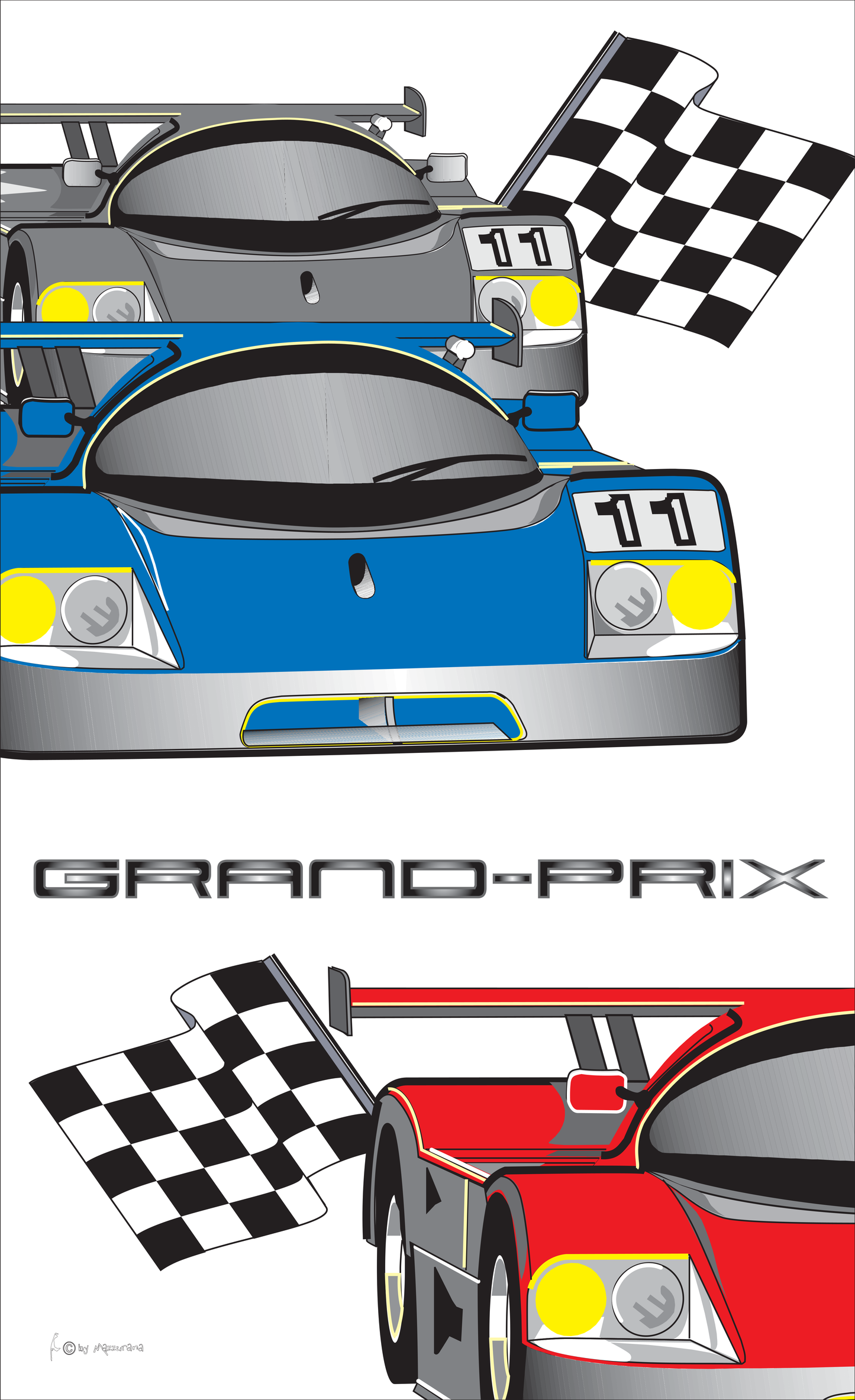 Rennsport-Flagge, Autoflagge, Motoradflaggen, Motorsportflaggen, Formel1-Flaggen