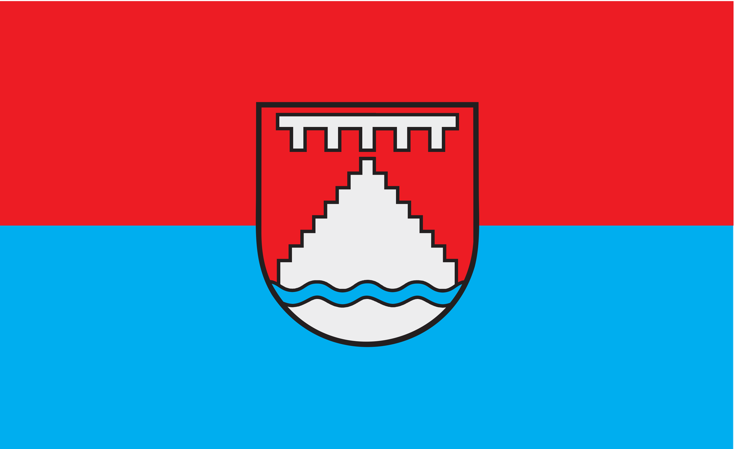 Bad Laer Flagge Niedersachsen