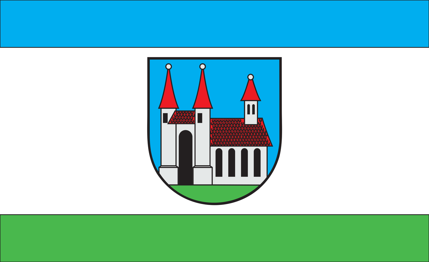 Bad Wilsnack Flagge, Brandenburg