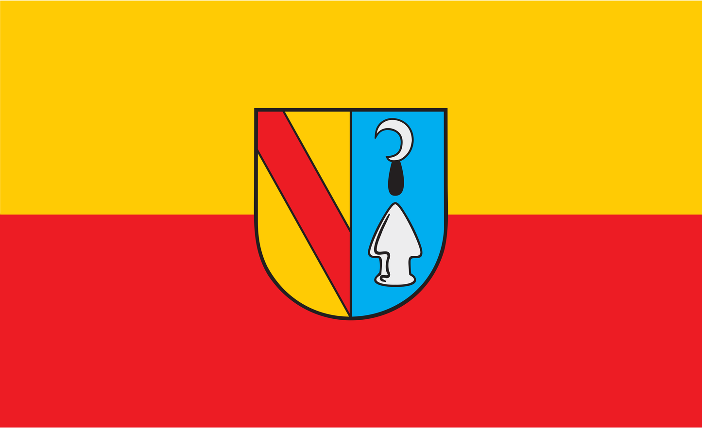 Bahlingen Flagge Baden Württemberg