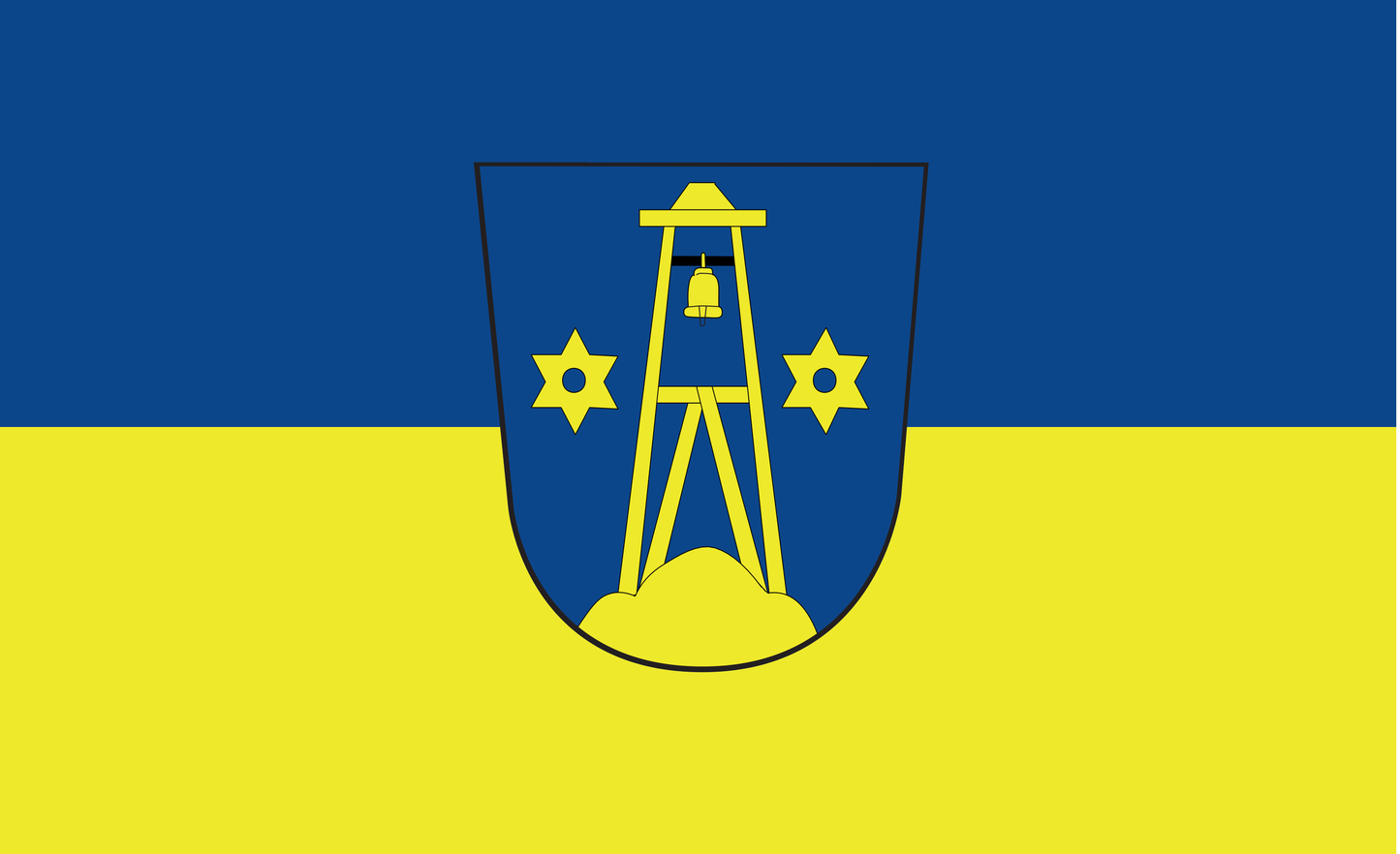 Baltrumflagge, Baltrumfahne, Inselnflagge, Deutschland, Bundesländerflaggen, Gemeindeflaggenlagge