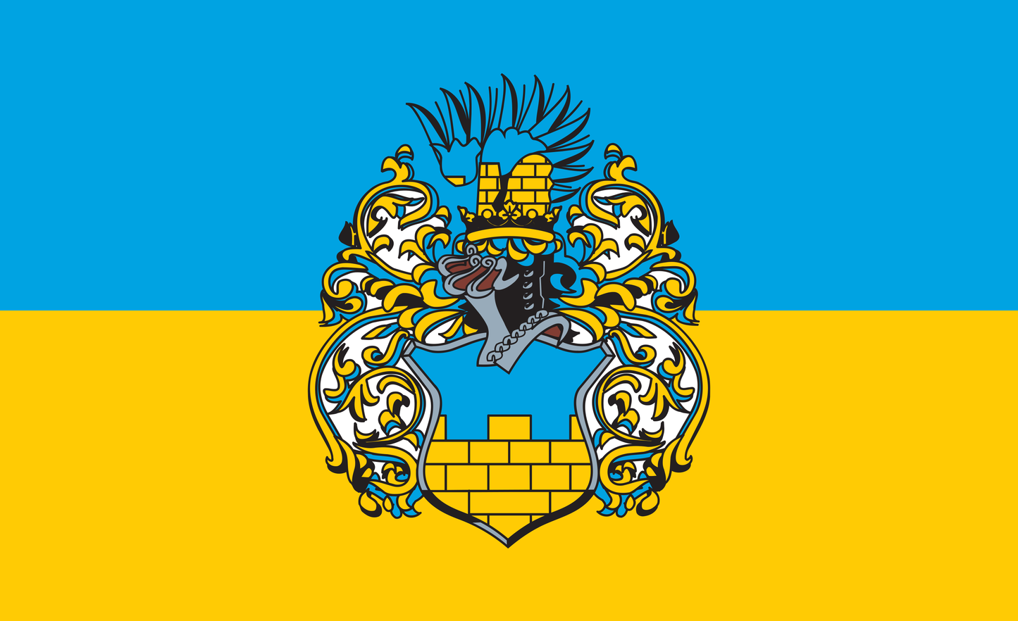 Bauzen Flagge, Sachsen