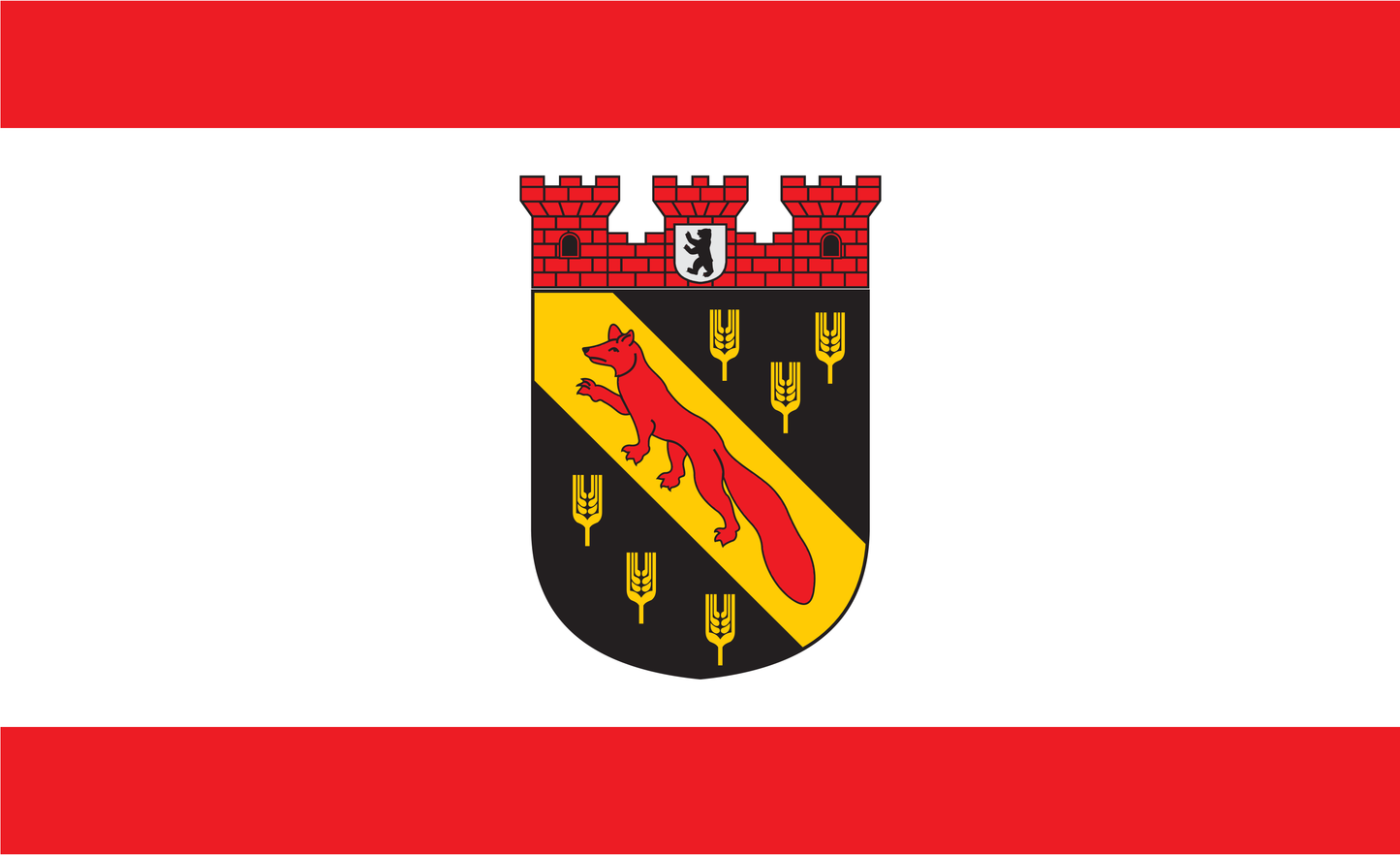 Berlin Reinickendorf Flagge