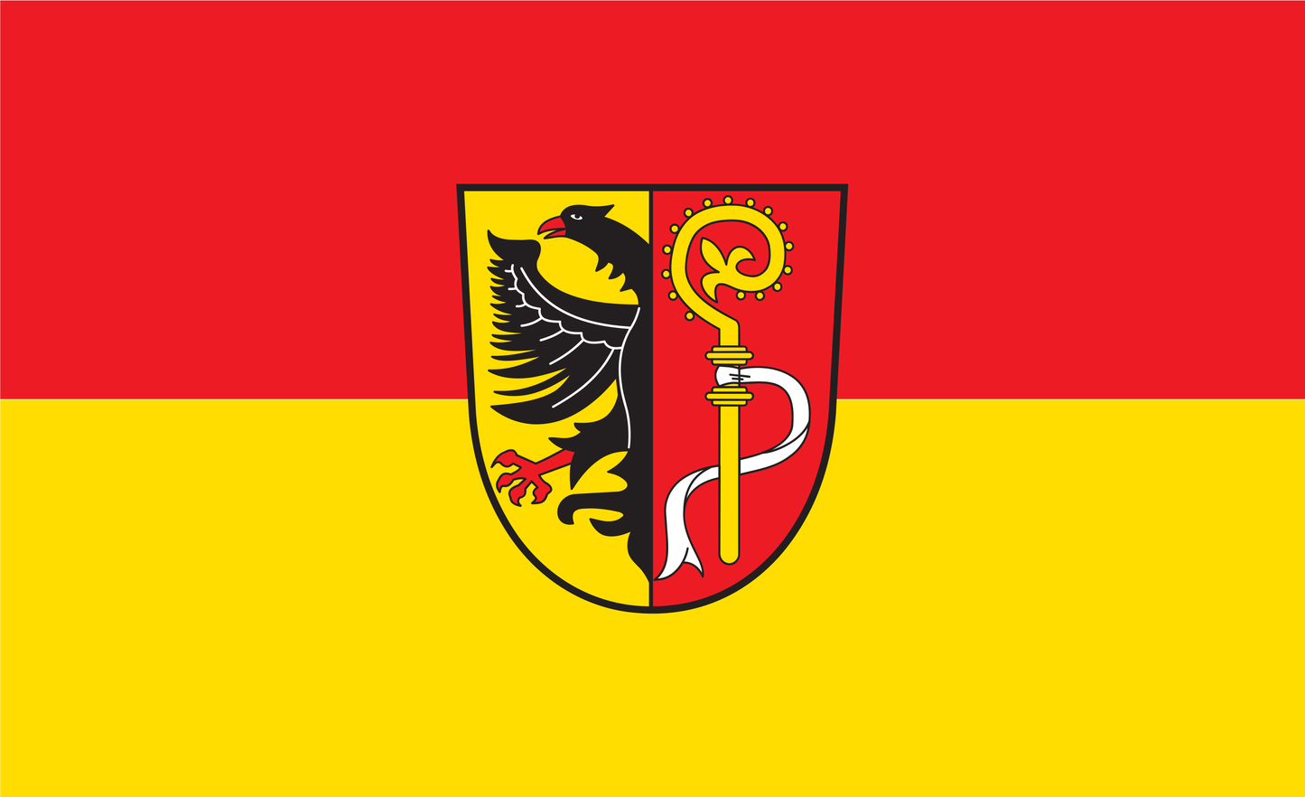 Biberach Kreis Flagge Baden Württemberg