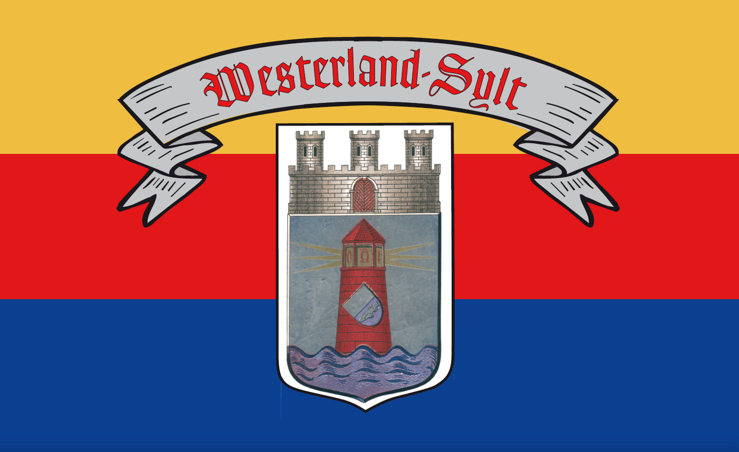 Westerland Syltflagge – Klassisch & Historisch im Friesenstil