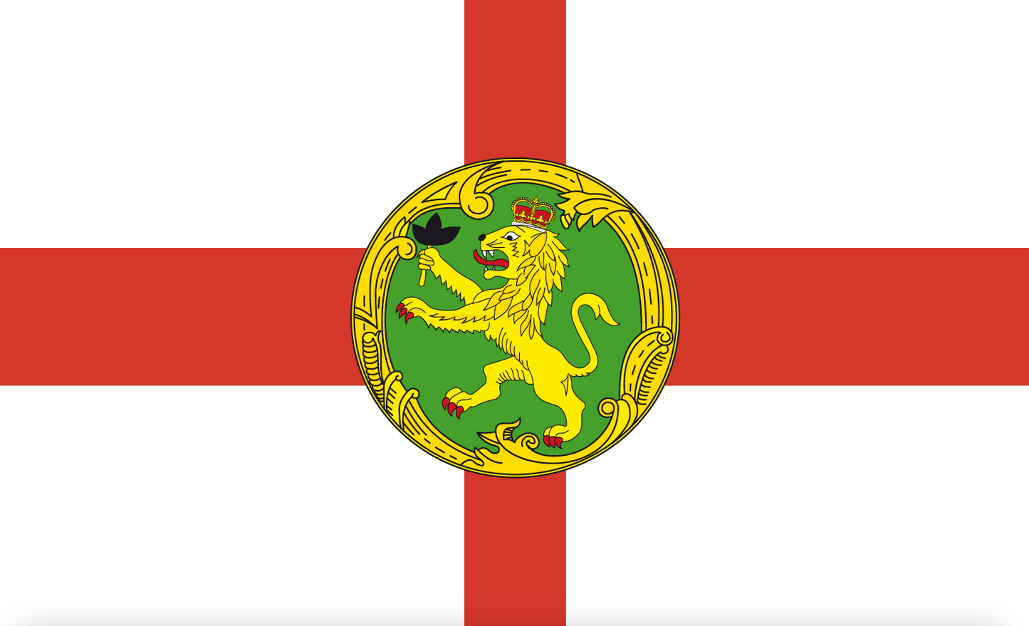 Alderney Islandflagge, GB, Großbitanienflagge, Nationalfahnen