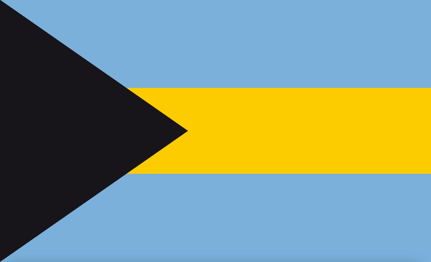 Bahamas-Flagge, Insel, Bahamas, Nationalfahnen