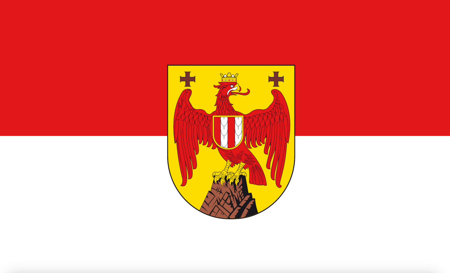 Burgenlandflagge, Österreich, Burgenland, Nationalfahnen