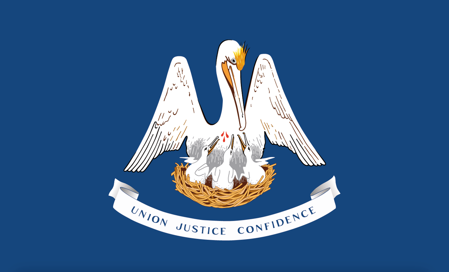 Louisiana 1861flagge,USA, Nationalflaggen