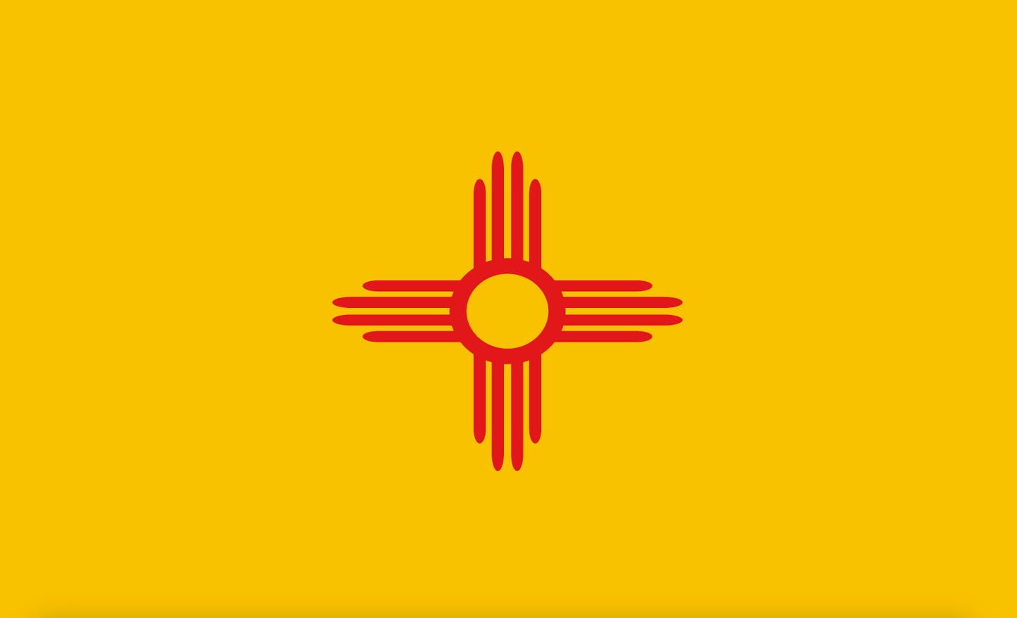 New Mexico flagge,USA, Nationalflaggen