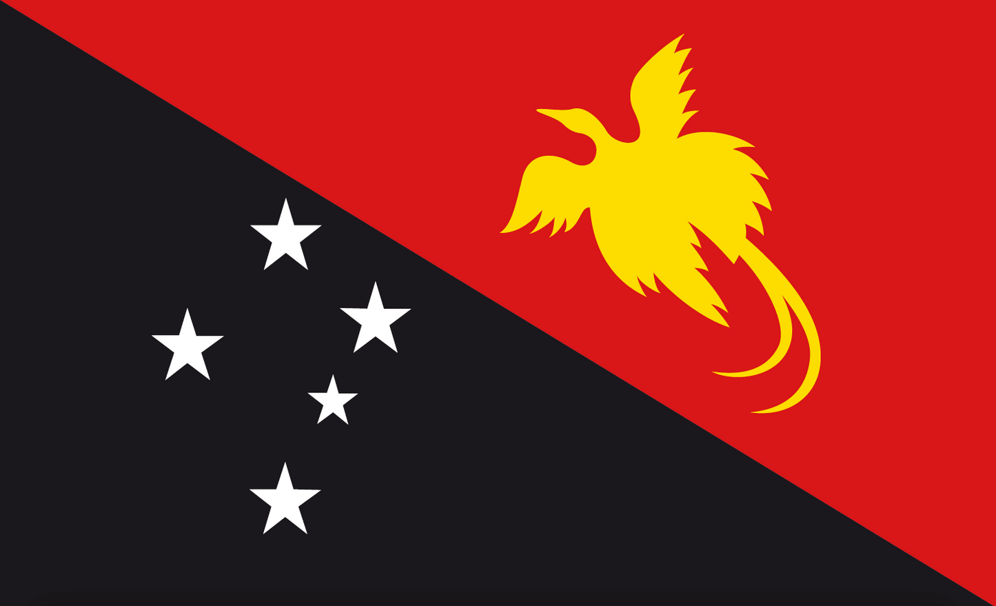 Papua Neuguineaflagge, Papua Neuguinea, Nationalfahnen