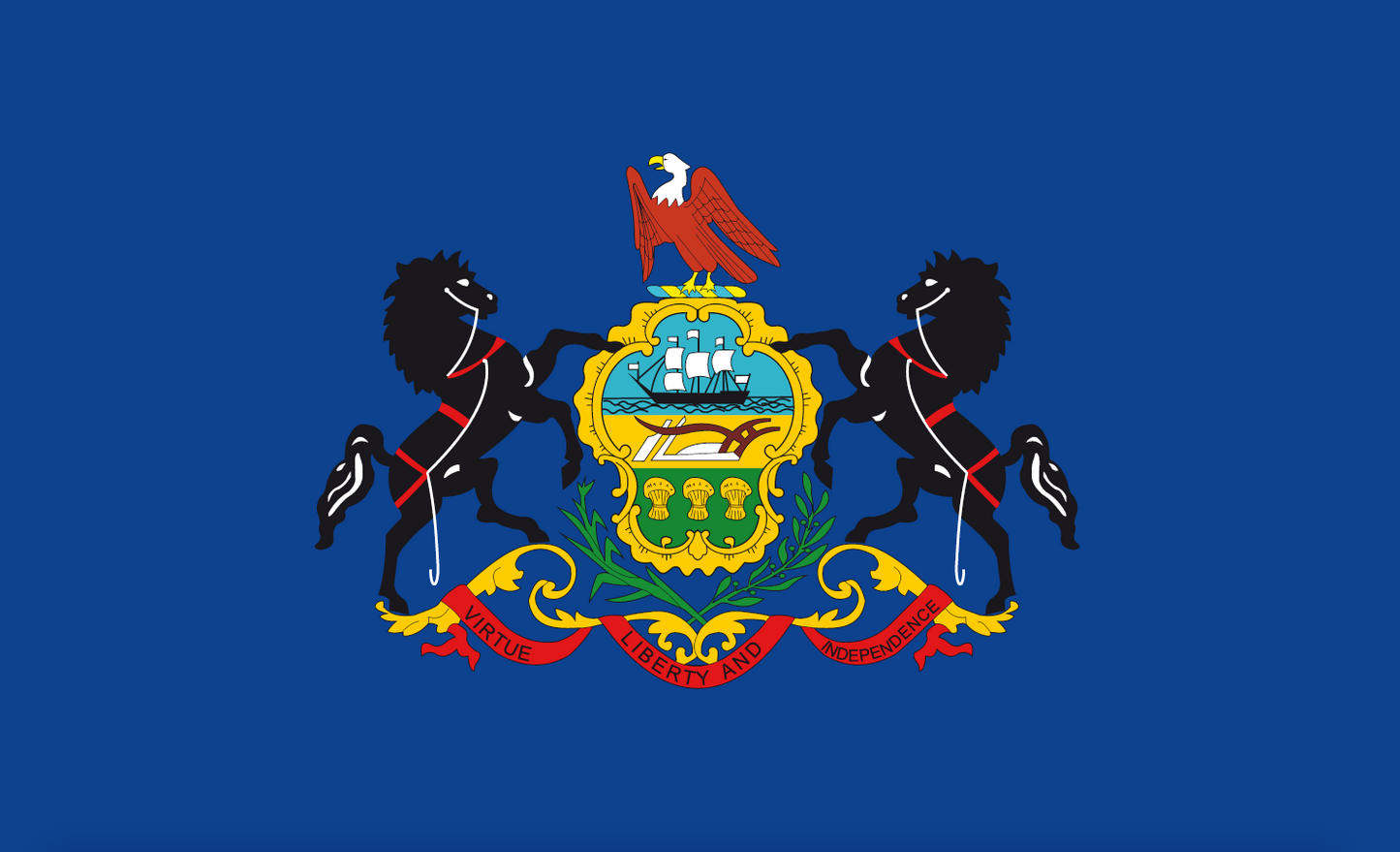 Pennsylvaniaflagge,USA, Nationalflaggen
