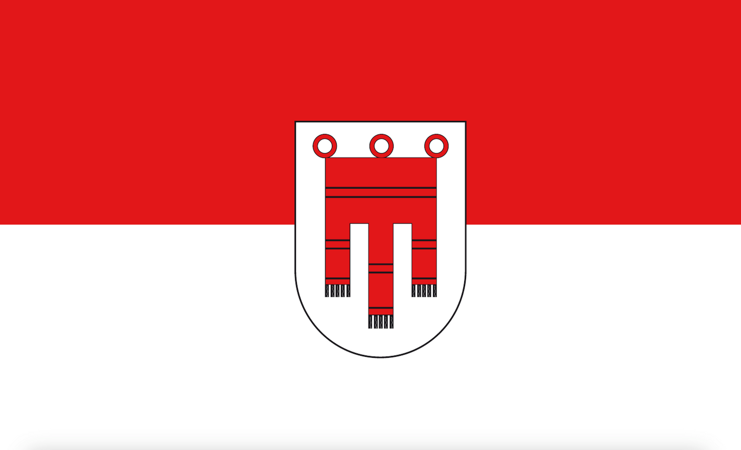Vorarlbergflagge, Österreich, Nationalfahnen
