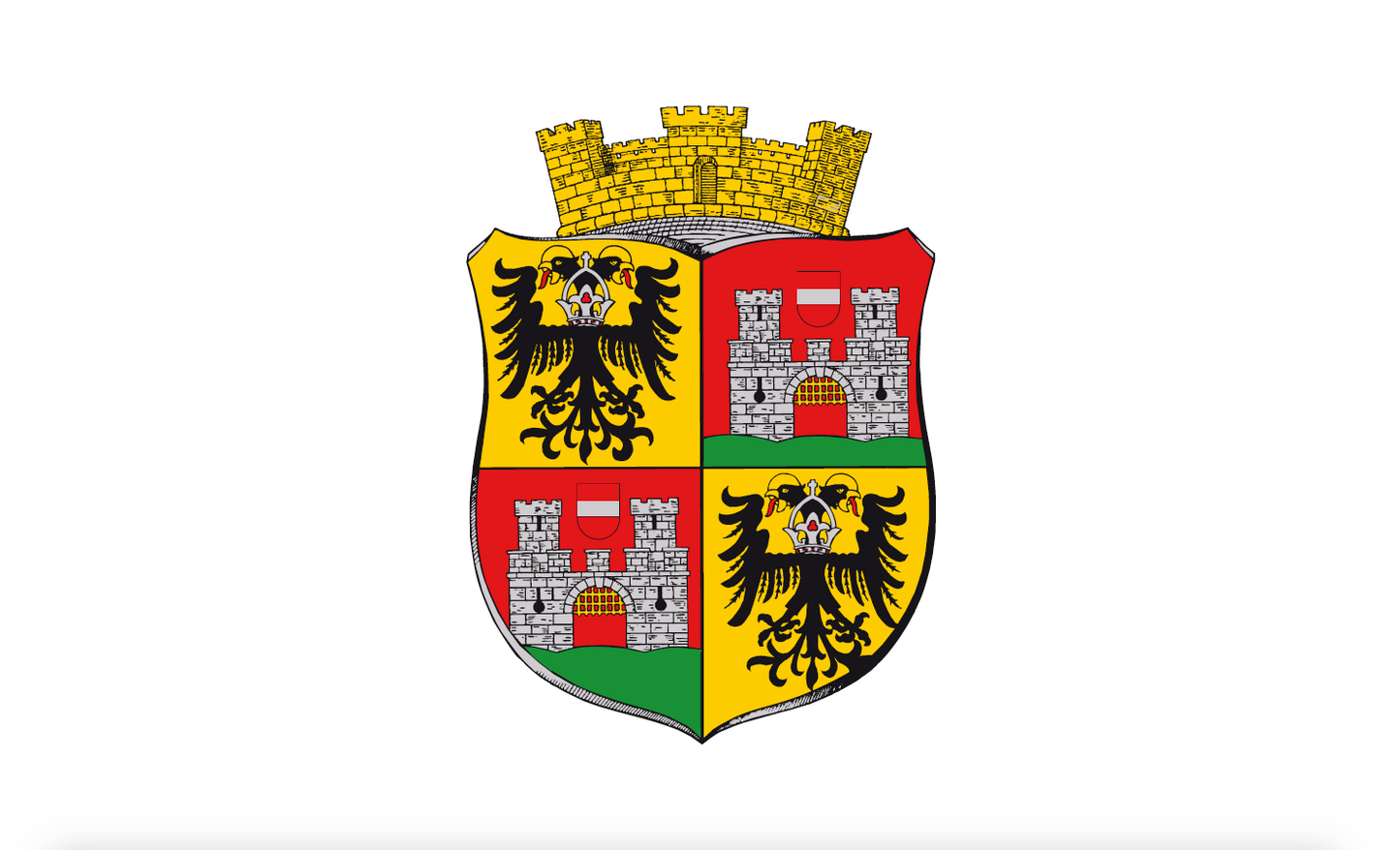 Wienerflagge Neustadt , Österreich, Wien, Nationalfahnen