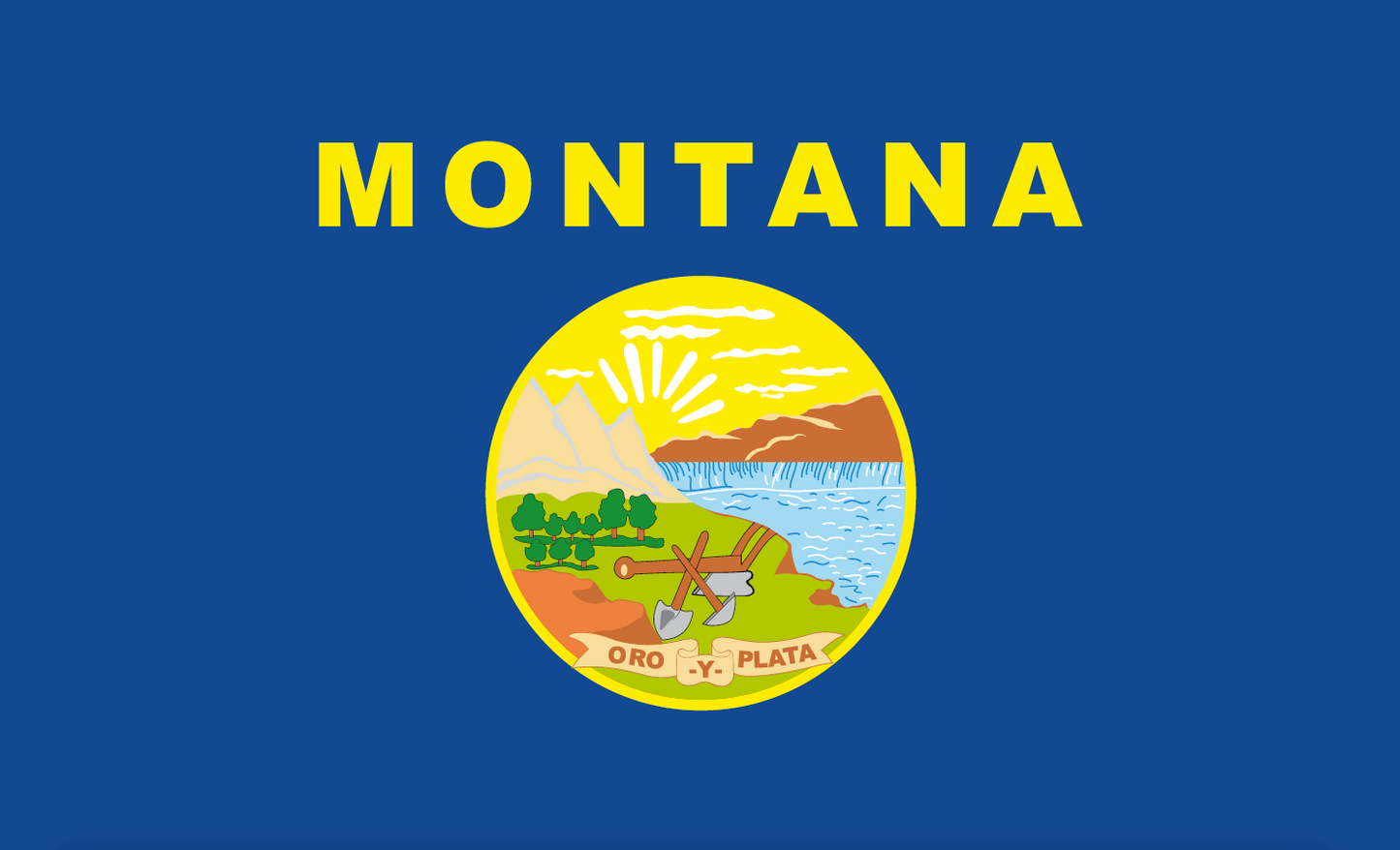 Montanaflagge,USA, Nationalflaggen
