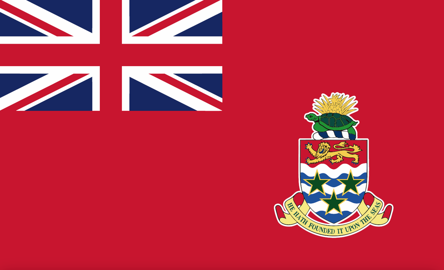 Cayman Islands (Red Ensign) - Handelsflagge (Boots und Yachtflagge)