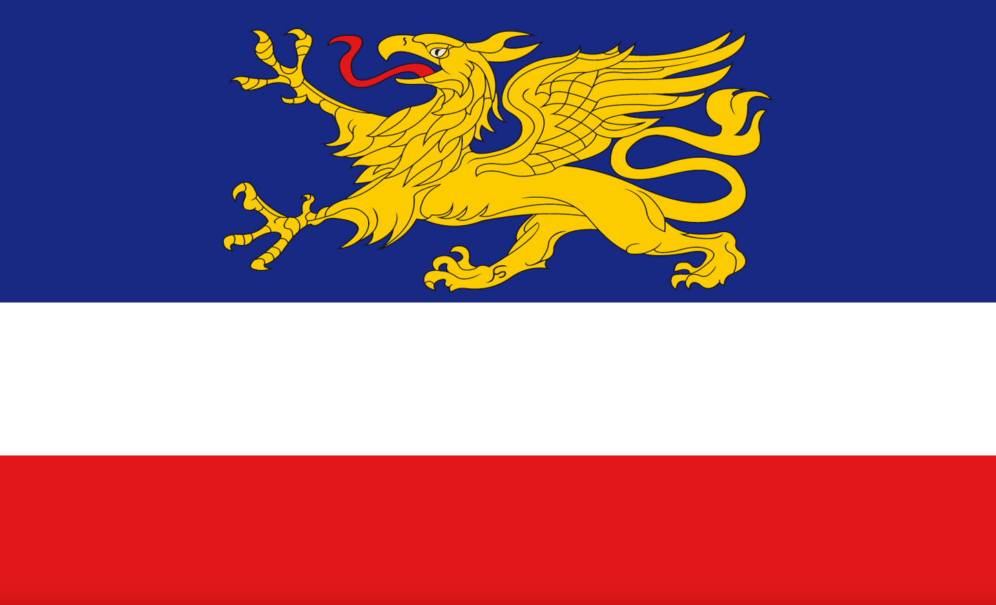 Rostockflagge Deutschlandflaggen, Bundesländerflaggen, Städteflaggen, Gemeindeflaggenlagge