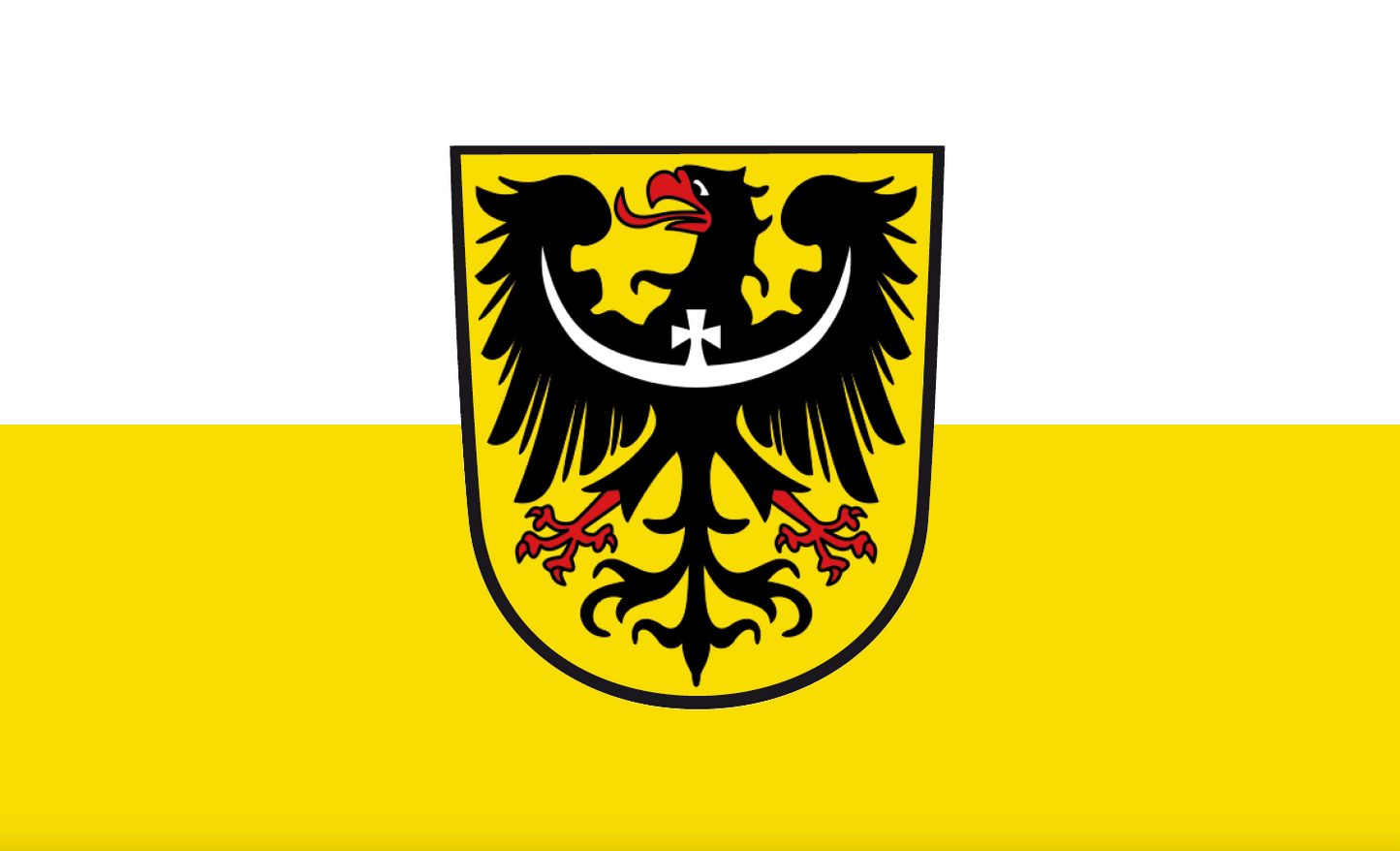 Niederschlesien Flagge, Historische Fahnen