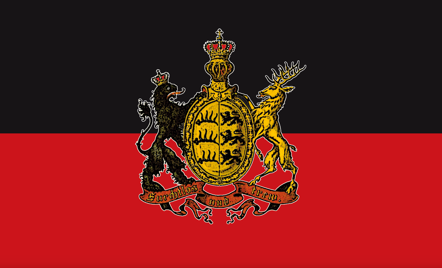 Furchtlos und Treuflagge, Baden-Württemberg