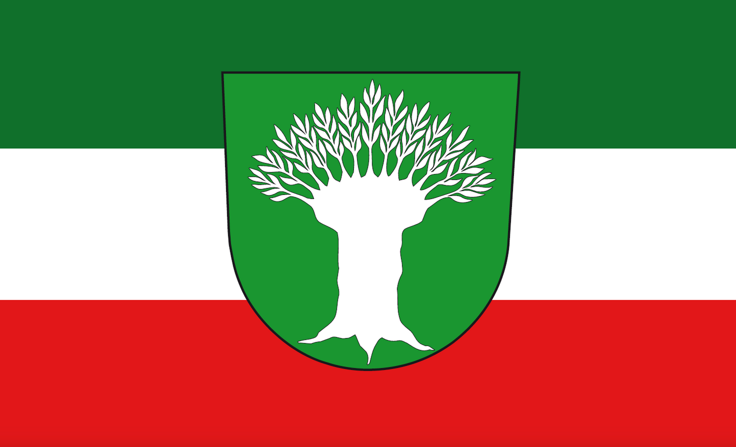 Wesel Flagge, Nordrhein-Westfalen