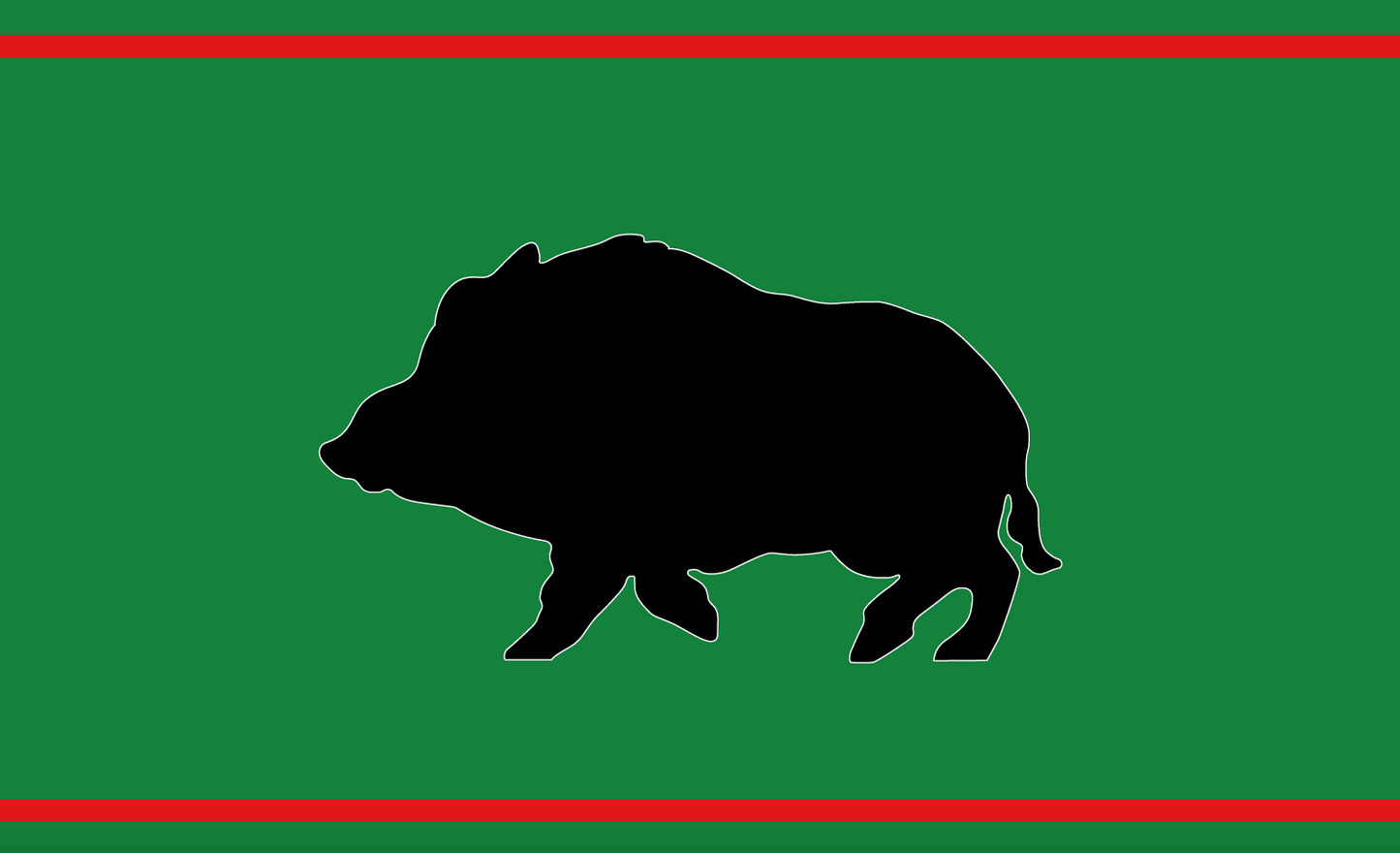 Wildschweinflagge, Jägerflagge, Jagd, Wildflagge, Eichenlaub, Försterflagge, Jagdgewehr, Jagd