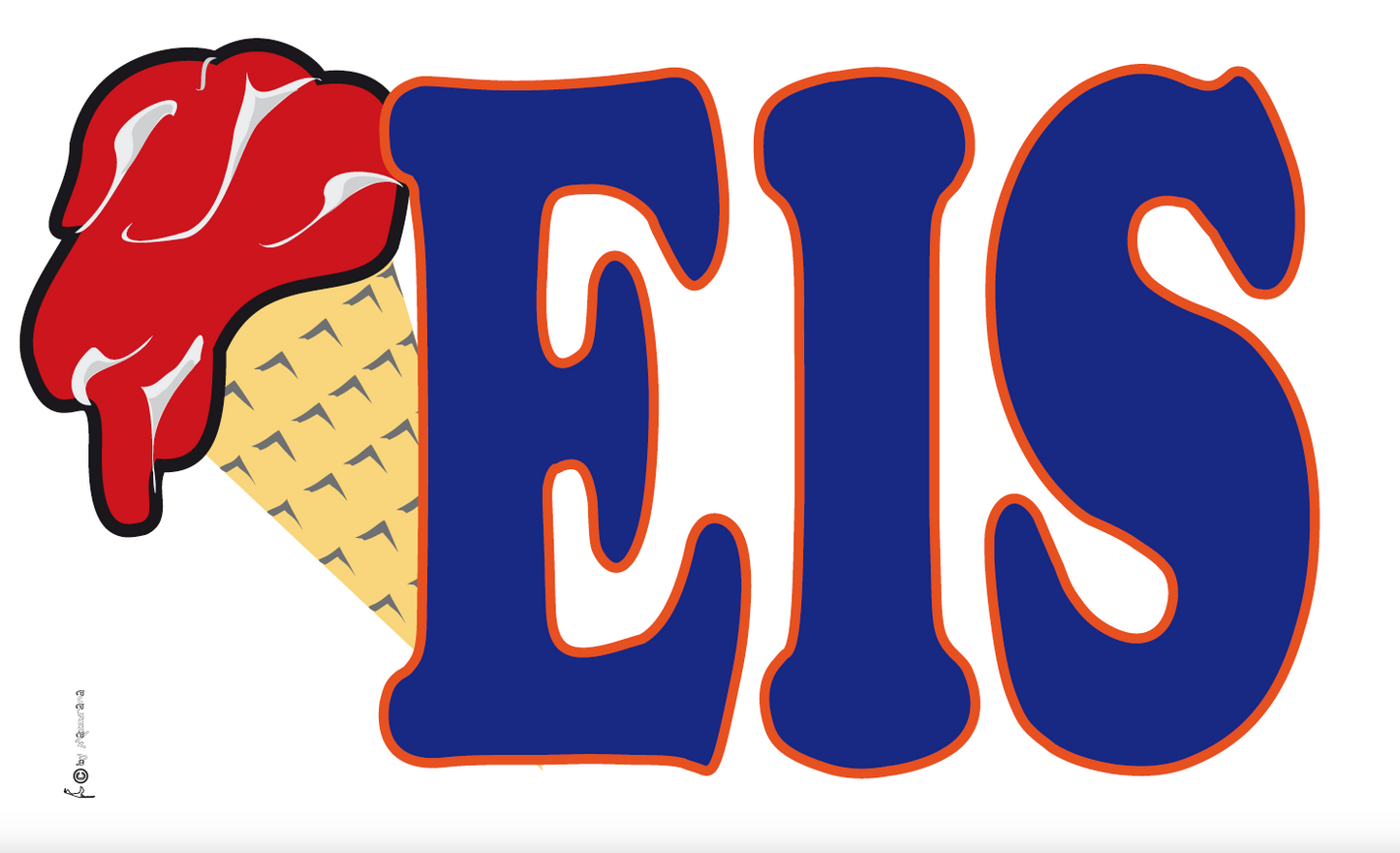 EIS-Flagge, Gastronomieflaggen, Hotel, Restaurant, Bistro