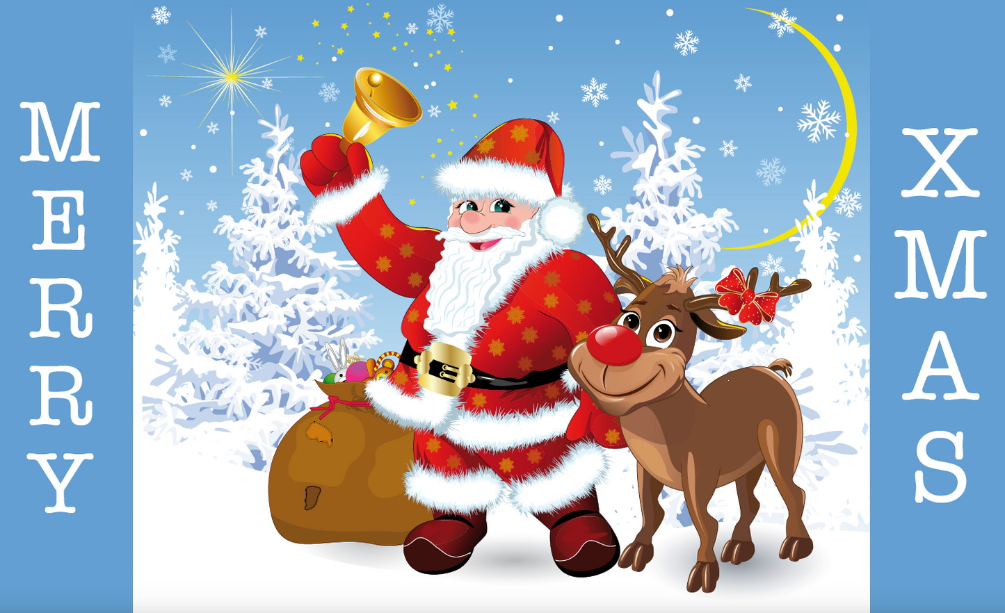 MERRY XMAS, Weihnachtsflagge, Weihnachtsfahne, Christmas