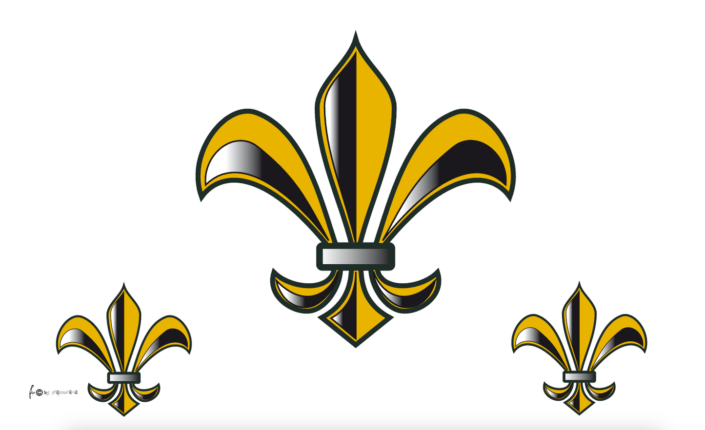 Lilie-Flagge, Spassfahnen, Französische Lilie Flagge, Kinderfahnen, Zeichenfahnen