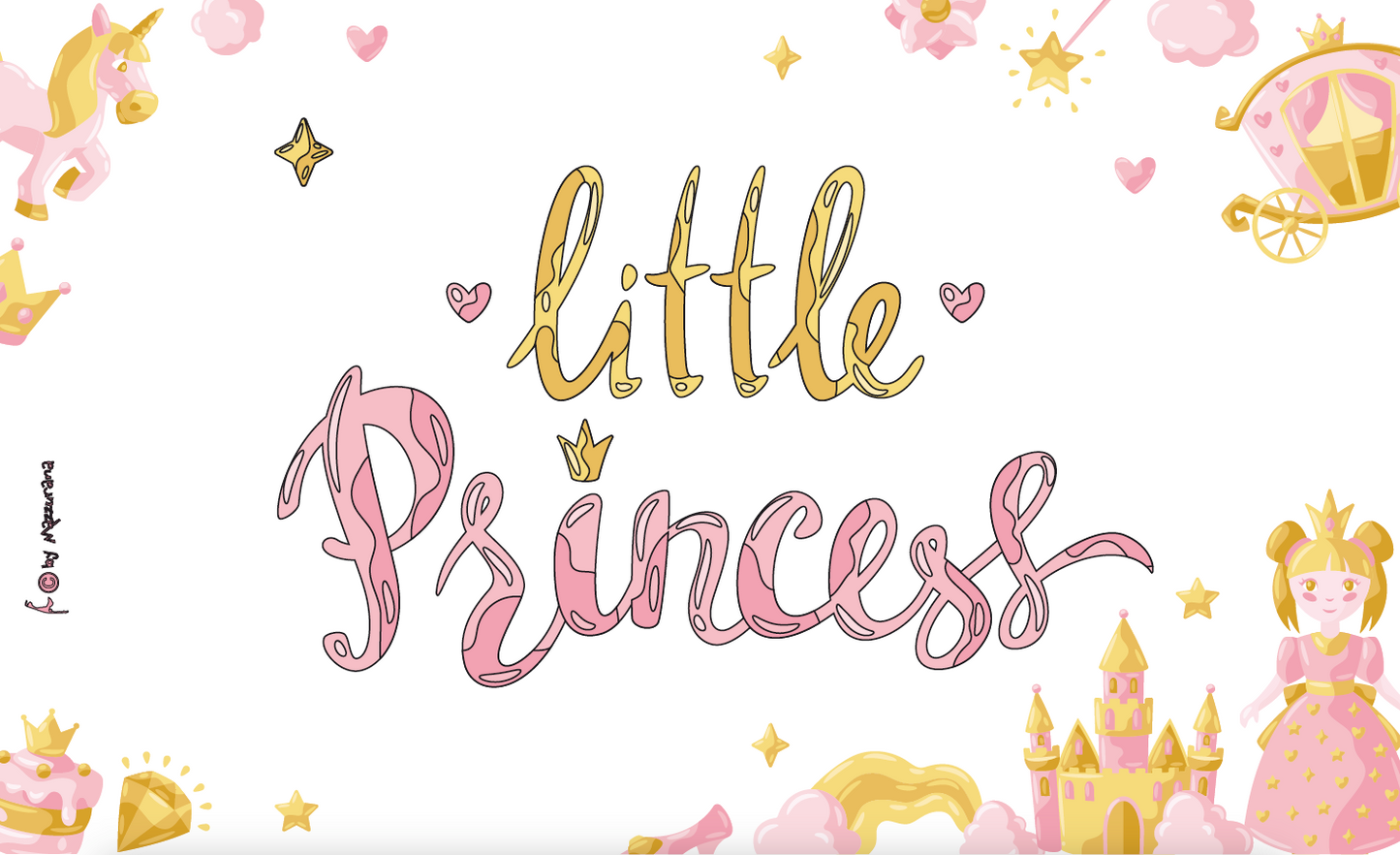 Prinzessin Flagge 3, Princess, Prinzessin Fahne