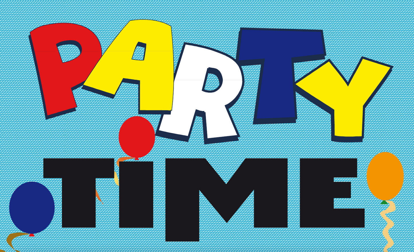 Party bunt, Partyflagge