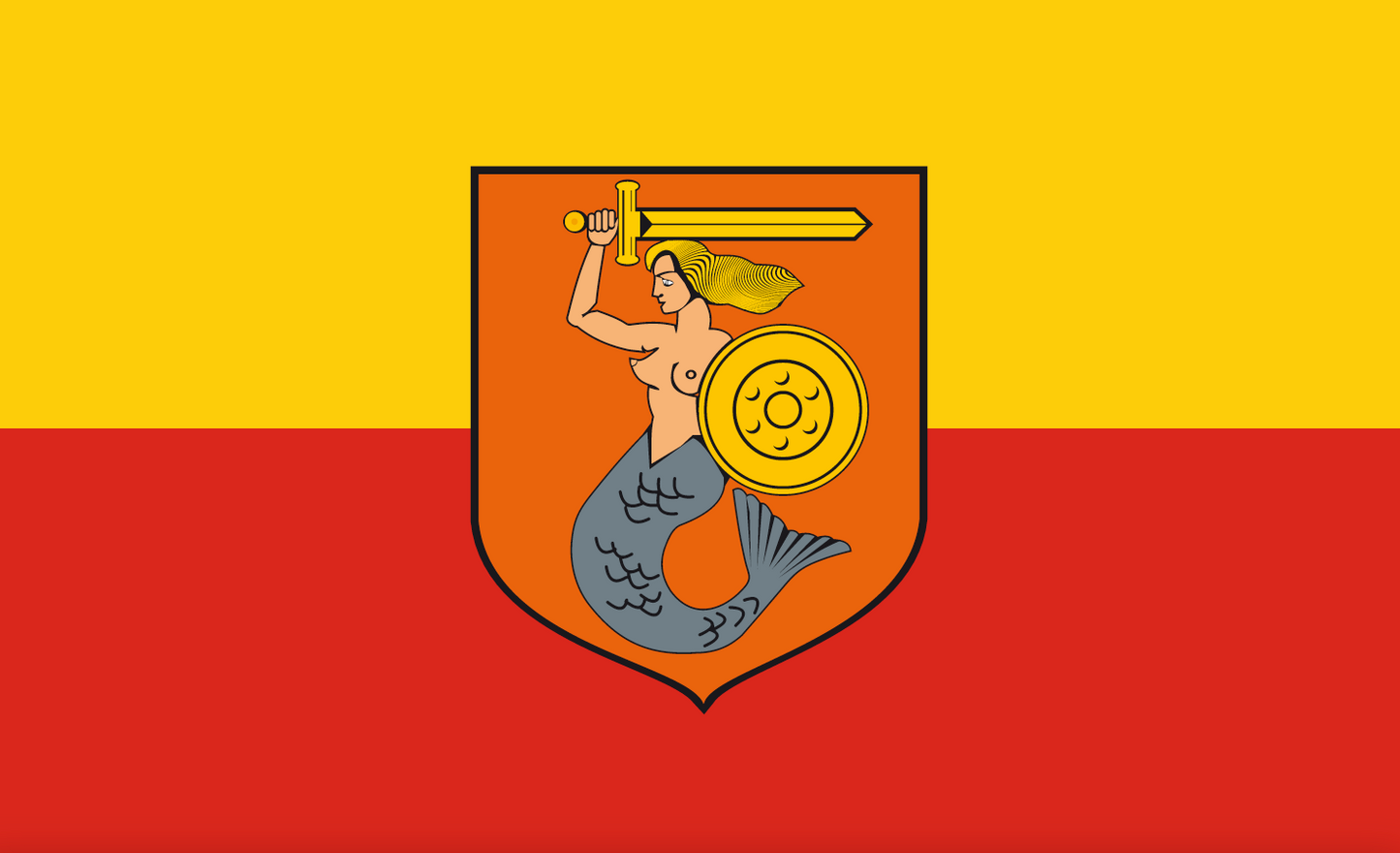Warsaw Flag – City flag of Warsaw, Poland